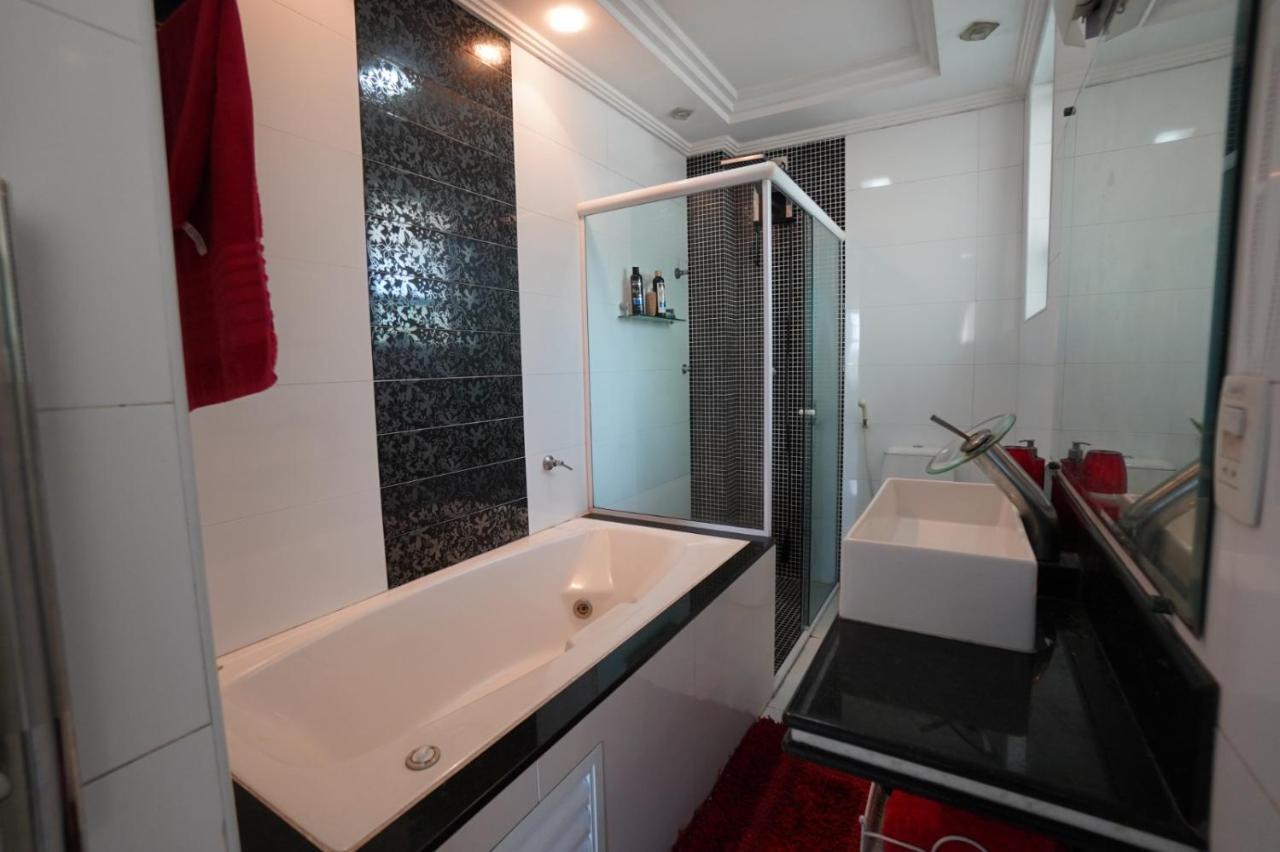 Apartamento Pe Na Areia São Vicente Екстериор снимка